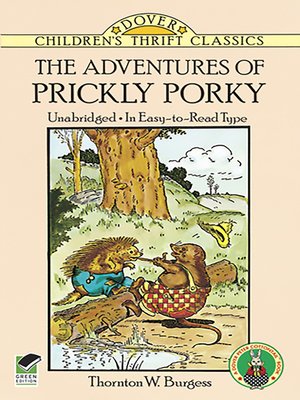 cover image of The Adventures of Prickly Porky